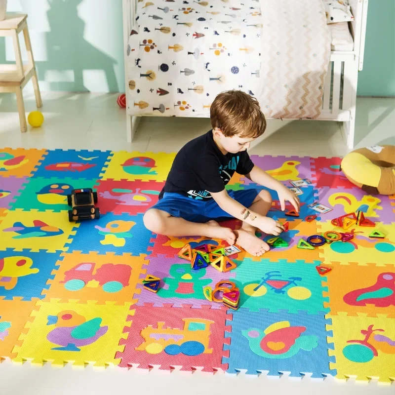 Number Puzzle Foam - แผ่นรองคลานเด็ก แผ่นปูพื้นโฟม EVA ขนาด 30ซม. x
