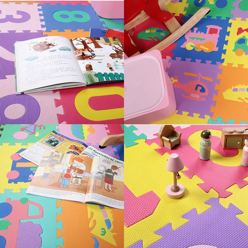 แผ่นรองคลานเด็ก แผ่นโฟม EVA ต่ - Number Puzzle Foam บทวิจารณ์และราคา
