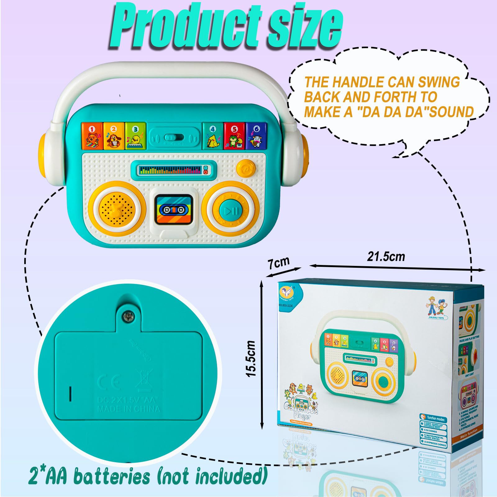 เครื่องเล่นนิทานการ์ตูนสีเขียว - Kids Education Story บทวิจารณ์และราคา