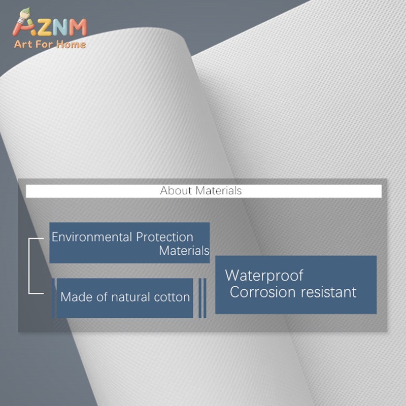 AZNM ภาพวาดบนผ้าใบเพื่อการศึกษ - Kids Education Alphabet Numbers บทวิจารณ์และราคา