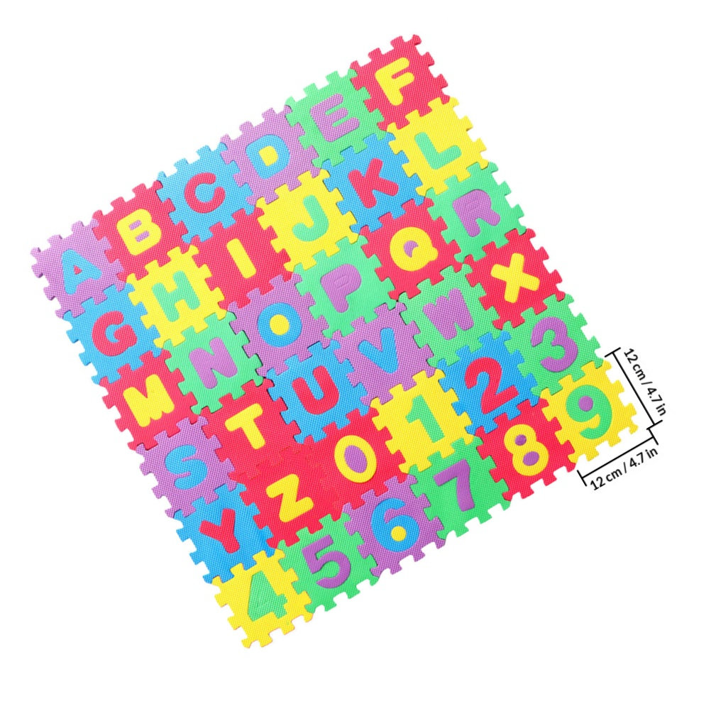 แผ่นรองคลานสำหรับเด็ก 72 ชิ้น  - Number Puzzle Foam บทวิจารณ์และราคา