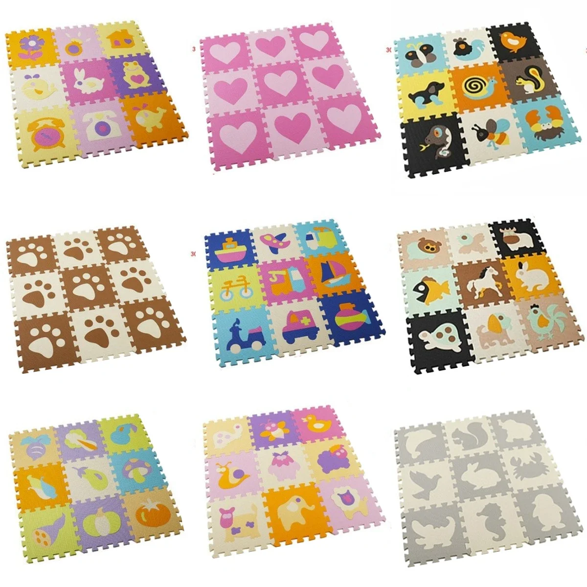 เสื่อสำหรับเด็กขนาด30x30ซม. พร - Number Puzzle Foam บทวิจารณ์และราคา
