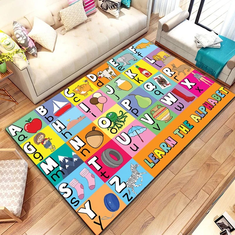 พรมเรียนรู้ตัวอักษร ABC ตัวเลข - Kids Education Alphabet Numbers บทวิจารณ์และราคา