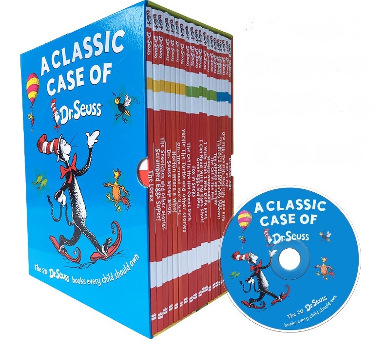 20 เล่ม 1 กล่องซีดีชุด Dr.Seus - Kids Education Story บทวิจารณ์และราคา
